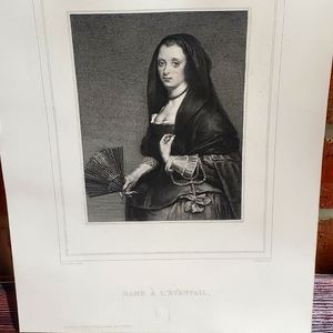 A Lady with a Fan ( The Spanish lady) 1864